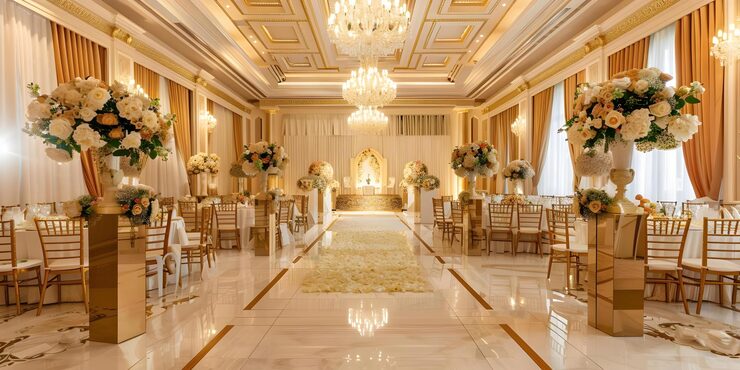 Gold Wedding Hall